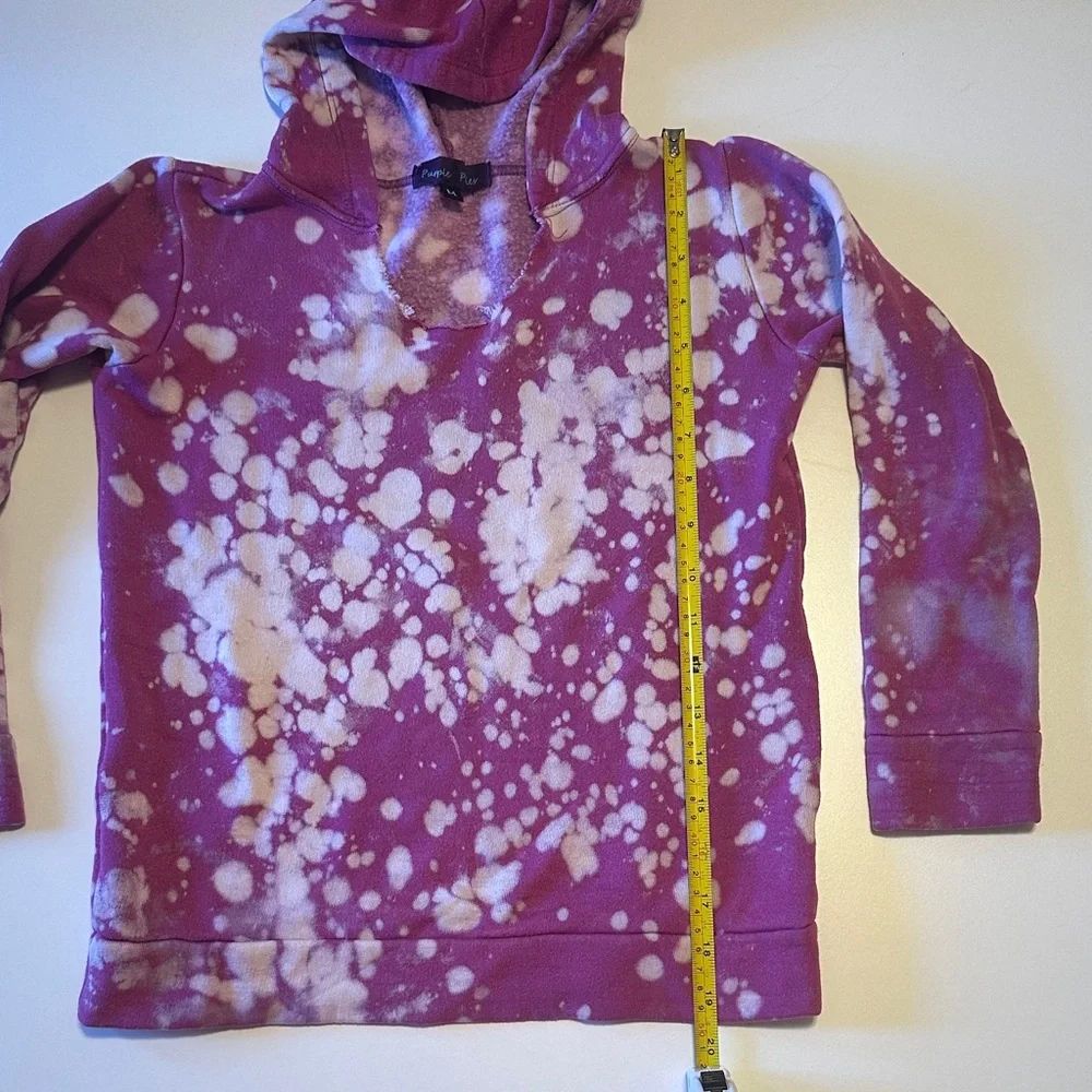 Purple Pixies Kids Tie Dye Sweatshirt Hoodie